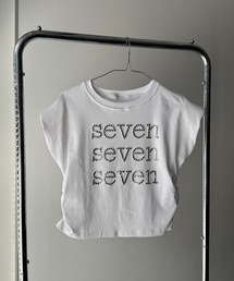 シルバースタッズロゴTシャツ