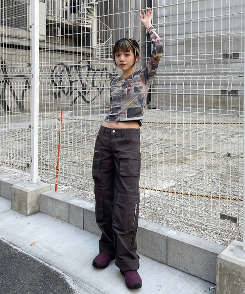 Oriens JOURNAL STANDARD(オリエンス ジャーナルスタンダード)の「《追加》プリントシアープルオーバー(Tシャツ/カットソー・レディース・ベージュ系その他・FREE)」の16枚目の写真