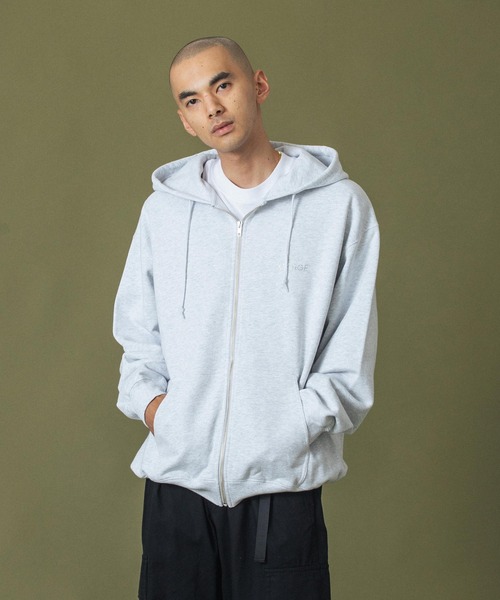 RHINESTONE OG ZIP HOODED SWEATSHIRT（パーカー）｜XLARGE