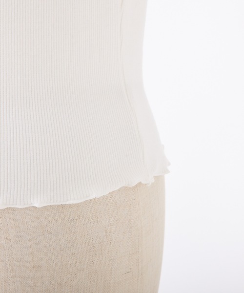 one after another NICE CLAUP（ワンアフターアナザーナイスクラップ）の「チョーカーセットラインストーンTシャツ【WEB限定色あり】（Tシャツ/カットソー・レディース・オフホワイト/ブラック系その他/杢グレー/ホワイト系その他2/ピンク/レッド/ホワイト系その他・FREE）」の20枚目の写真