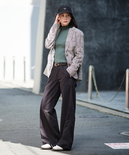 Levi's(リーバイス)の「Levi's/リーバイス STRIPE TULIP MOCKNECK TANK BISTROGRE(ニット/セーター・レディース・グリーン・XS/S/M)」の6枚目の写真