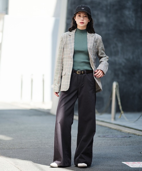 Levi's(リーバイス)の「Levi's/リーバイス STRIPE TULIP MOCKNECK TANK BISTROGRE(ニット/セーター・レディース・グリーン・XS/S/M)」の5枚目の写真