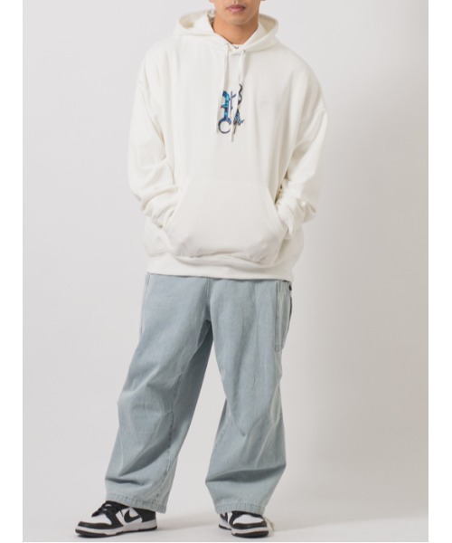 【セール】RE730 Rの文字が輝くビッグシルエットのパーカー（パーカー）｜RE730（アールイーセブンサーティー）