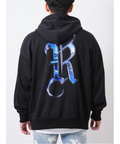【セール】RE730 Rの文字が輝くビッグシルエットのパーカー（パーカー）｜RE730（アールイーセブンサーティー）