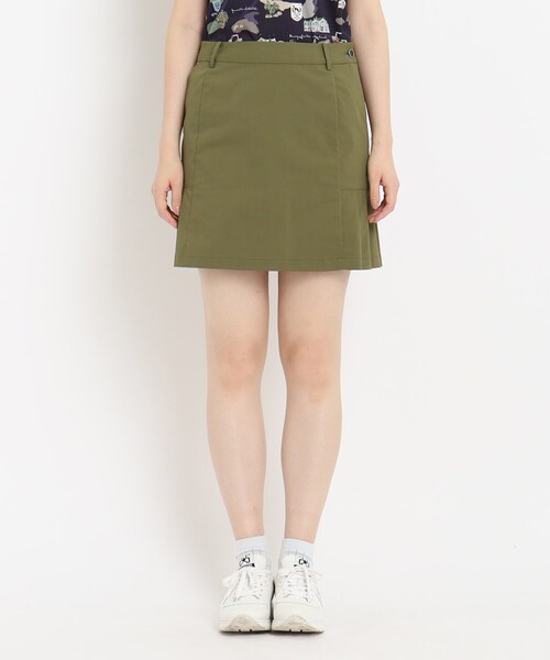 adabat（アダバット）の「◆ウエストゴム サイドプリーツデザイン 台形スカート（スカート・レディース・ネイビー/オリーブ・42/38/40）」の13枚目の写真