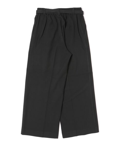 BELLUNA PLUS(ベルーナ)の「サマ見え(W)ベルト付ワイドパンツ61丈(その他パンツ・レディース・ブラック/ブラウン系/テラコッタ/チャコール/チェック・SMALL/MEDIUM/LARGE/X-LARGE)」の6枚目の写真