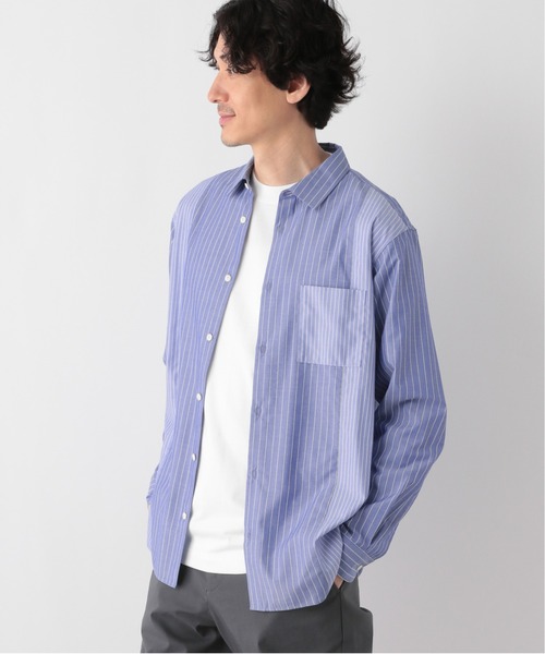 GLOBAL WORK(グローバルワーク)の「サラサマキリカエシャツ/136262(シャツ/ブラウス・メンズ・ネイビー/ブルー・SMALL/MEDIUM/LARGE/X-LARGE)」の22枚目の写真