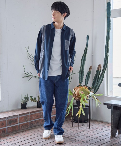 セール】サラサマキリカエシャツ/136262（シャツ/ブラウス）｜GLOBAL