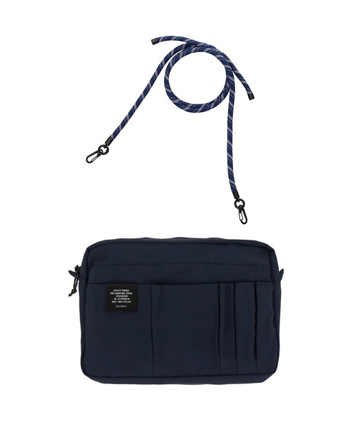 Inner Carrying(インナーキャリング)の「インナーキャリング スタッドM 2点セット(M/ショルダーストラップ コード ハイク(太さ7mm))(ショルダーバッグ・レディース・ブラック系その他/ダークグリーン/ブラック/ライトブルー/ダークブルー/ライトグレー・FREE)」の6枚目の写真