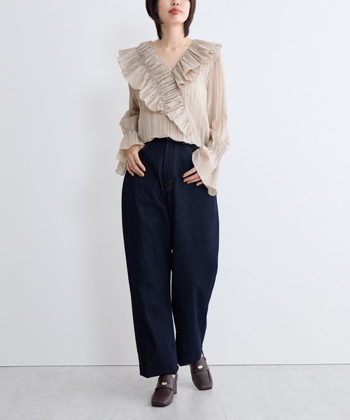 HIMIKO(ヒミコ)の「【Made in Japan】【撥水】コインディティールヒールローファー/641315(ローファー・レディース・ブラック×ホワイト/ボルドー/ブラック・22.5cm/23.0cm/24.0cm/23.5cm/24.5cm/22.0cm/25.0cm)」の10枚目の写真