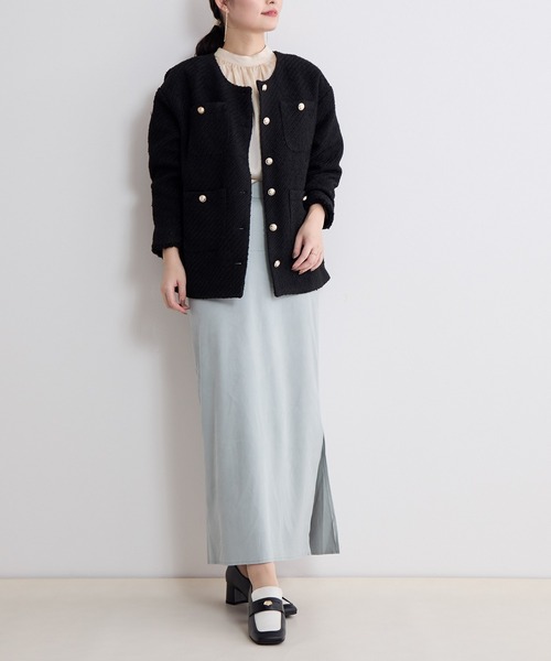 HIMIKO(ヒミコ)の「【Made in Japan】【撥水】コインディティールヒールローファー/641315(ローファー・レディース・ブラック×ホワイト/ボルドー/ブラック・22.5cm/23.0cm/24.0cm/23.5cm/24.5cm/22.0cm/25.0cm)」の15枚目の写真