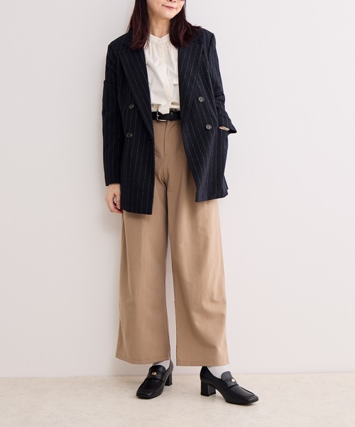 HIMIKO(ヒミコ)の「【Made in Japan】【撥水】コインディティールヒールローファー/641315(ローファー・レディース・ブラック×ホワイト/ボルドー/ブラック・22.5cm/23.0cm/24.0cm/23.5cm/24.5cm/22.0cm/25.0cm)」の19枚目の写真