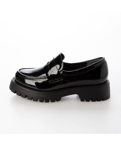 noyau（ノヤウ）の「厚底ソールローファー（ローファー・レディース・ライトブラック/ブラック/シルバー・S/M/L/LL）」の9枚目の写真