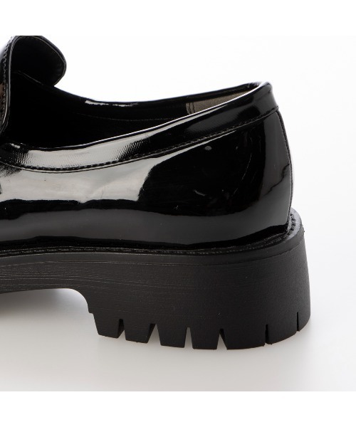 noyau（ノヤウ）の「厚底ソールローファー（ローファー・レディース・ライトブラック/ブラック/シルバー・S/M/L/LL）」の13枚目の写真