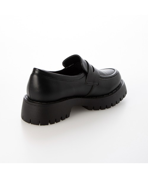 noyau（ノヤウ）の「厚底ソールローファー（ローファー・レディース・ライトブラック/ブラック/シルバー・S/M/L/LL）」の15枚目の写真