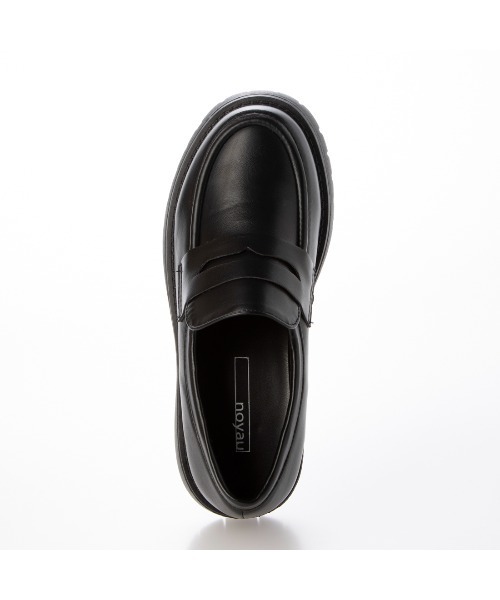 noyau（ノヤウ）の「厚底ソールローファー（ローファー・レディース・ライトブラック/ブラック/シルバー・S/M/L/LL）」の16枚目の写真