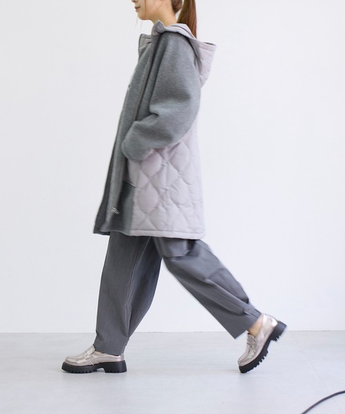 noyau（ノヤウ）の「厚底ソールローファー（ローファー・レディース・ライトブラック/ブラック/シルバー・S/M/L/LL）」の20枚目の写真