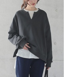キーネックサイドジップ