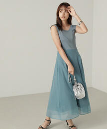 PROPORTION BODY DRESSING | ニットドッキングシアーワンピース / 1214240507(ワンピース)