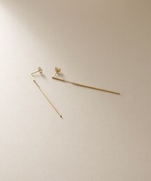 K10中空角線 ハンギングピアス