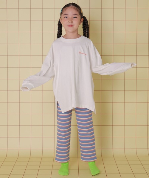 LEPSIM（レプシィム）の「【KIDS】アニマルフォトロンT　149240（Tシャツ/カットソー・キッズ・チャコールグレー/オフホワイト・140/120）」の5枚目の写真