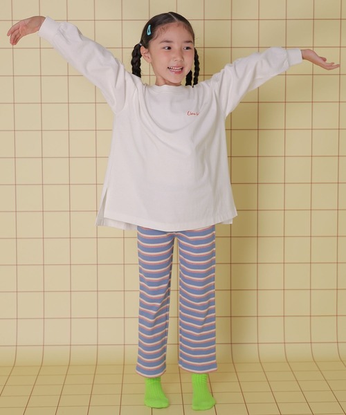 LEPSIM（レプシィム）の「【KIDS】アニマルフォトロンT　149240（Tシャツ/カットソー・キッズ・チャコールグレー/オフホワイト・140/120）」の7枚目の写真