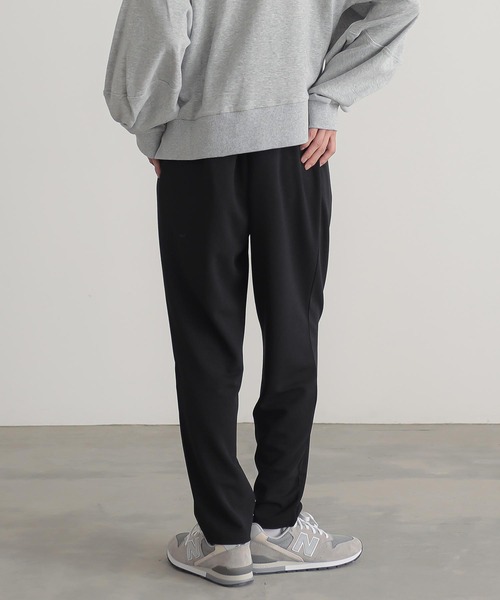 n'OrLABEL（ノアールレーベル）の「カットジョーゼットタックテーパードパンツ（スラックス・レディース・グレー/ブラウン/ブラック・1/2）」の18枚目の写真