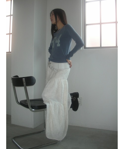 Didot.showroom(ディドット ショールーム)の「【DIDOT.】ファーフレアスカート(スカート・レディース・ブラック/アイボリー・FREE)」の8枚目の写真