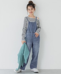 coca（coca） | キッズ 親子お揃いデニムサロペット(サロペット/オーバーオール)