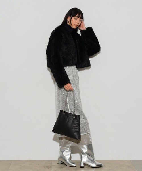 GALLEST(ギャレスト)の「◆【CONTROL FREAK】クッションショルダー(ショルダーバッグ・レディース・ブラック/ベビーピンク・00)」の11枚目の写真