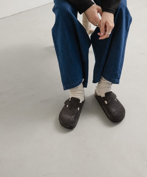 BIRKENSTOCK（ビルケンシュトック）の「BIRKENSTOCK　Exclusive Boston(Narrow)（サンダル・レディース・グレー・38/35/36/37）」の2枚目の写真