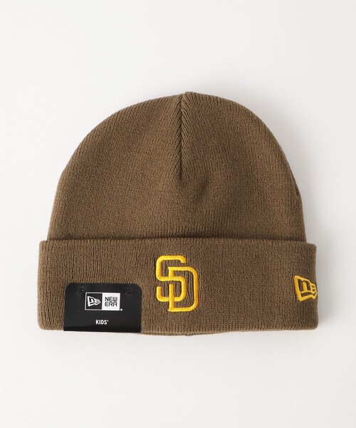 NEW ERA（ニューエラ）の「＜NEW ERA＞ベーシック カフニット / ニット帽  / キッズ（ニットキャップ/ビーニー・キッズ・ブラック/ネイビー/ブラウン・FREE）」の2枚目の写真