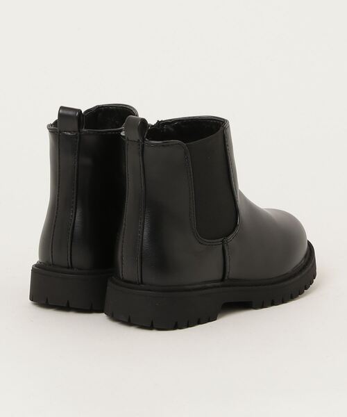 F.O.KIDS（エフオーキッズ）の「F.O.KIDS/エフオーキッズ サイドゴアブーツ（ブーツ・キッズ・ブラック/アイボリー・18/17/19）」の11枚目の写真