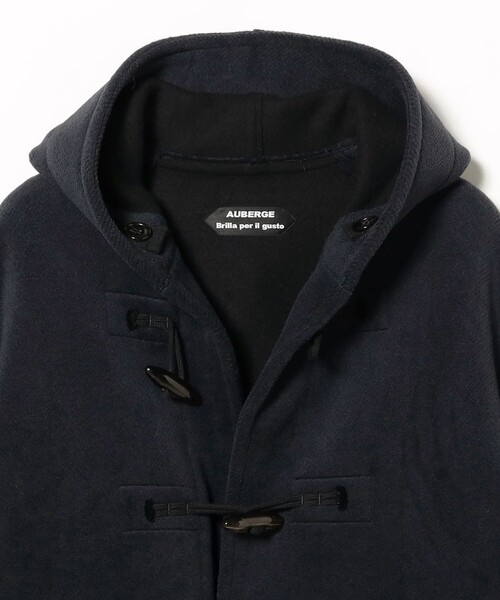 AUBERGE × Brilla per il gusto / TREVOR ネイビー ウール ダッフル