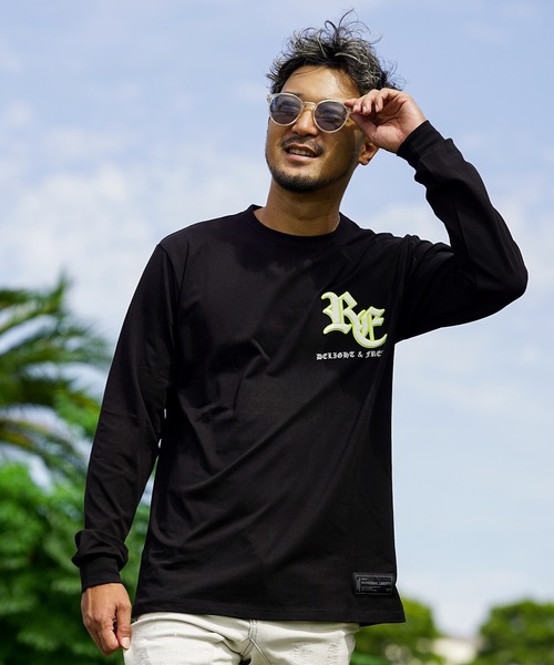RTEG アダムスジャグラー 長袖カットソー ブラック Medium RTEG US ロングティー（Tシャツ/カットソー）｜adamsJUGGLER