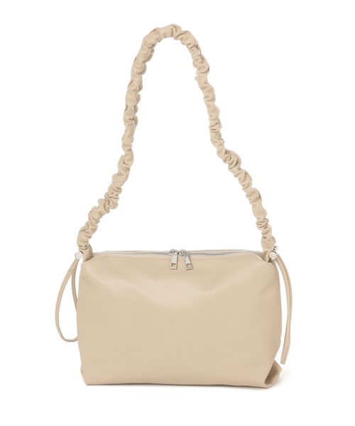 LAKOLE（ラコレ）の「2WAYギャザーショルダーバッグ / 145310（ショルダーバッグ・レディース・アイボリー/ブラック/ベージュ・FREE）」の14枚目の写真