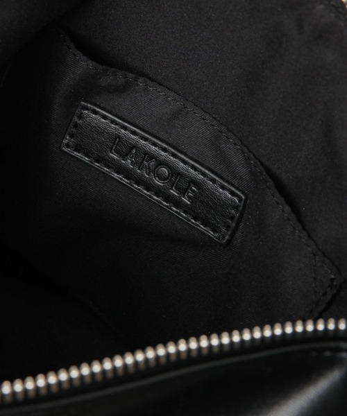 LAKOLE（ラコレ）の「2WAYギャザーショルダーバッグ / 145310（ショルダーバッグ・レディース・アイボリー/ブラック/ベージュ・FREE）」の21枚目の写真