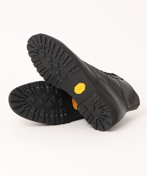 【PADRONE/パドローネ】WATER PROOF LEATHER LACE UPBOOTS 撥水 防水レースアップレザーブーツ　VIBRAM社製タンクソール