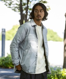 +phenix | +phenix(プラスフェニックス)INNER DOWN SHIRTS インナーダウン フロントポケット ロングスリーブシャツ(保温性/耐久性)(シャツ/ブラウス)