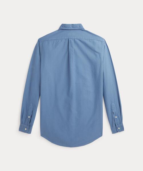 POLO RALPH LAUREN(ポロ ラルフ ローレン)の「クラシック フィット ガーメントダイド オックスフォード シャツ(シャツ/ブラウス・メンズ・ブルー・L/M/S/XL/XS)」の4枚目の写真