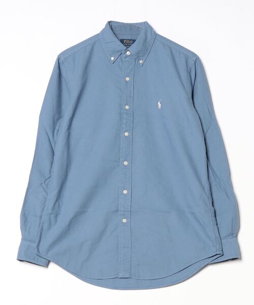 POLO RALPH LAUREN(ポロ ラルフ ローレン)の「クラシック フィット ガーメントダイド オックスフォード シャツ(シャツ/ブラウス・メンズ・ブルー・L/M/S/XL/XS)」の3枚目の写真