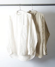 Johnbull | ガーメントダイバンドカラーシャツ(シャツ/ブラウス)