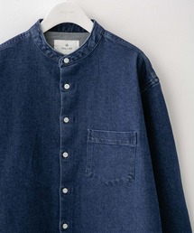 URBAN RESEARCH Sonny Label | 10オンスデニムバンドカラーシャツ(シャツ/ブラウス)