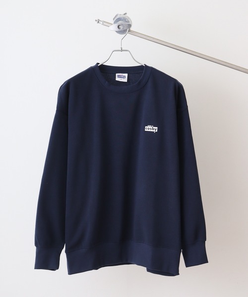FUNALIVE(ファンアライブ)の「COSBY Fleece-lined oversized sweatshirt / 裏起毛 オーバーサイズスウェットトレーナー unisex(スウェット・メンズ・ブラック系1/ブラック/オフホワイト/杢グレー/チャコールアッシュ/ダークグリーン/ホワイト系1/ネイビー・L/M/XL)」の20枚目の写真