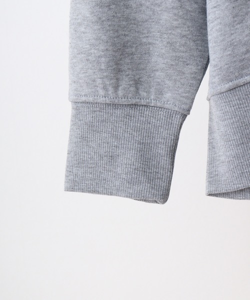 FUNALIVE(ファンアライブ)の「COSBY Fleece-lined oversized sweatshirt / 裏起毛 オーバーサイズスウェットトレーナー unisex(スウェット・メンズ・ブラック系1/ブラック/オフホワイト/杢グレー/チャコールアッシュ/ダークグリーン/ホワイト系1/ネイビー・L/M/XL)」の13枚目の写真