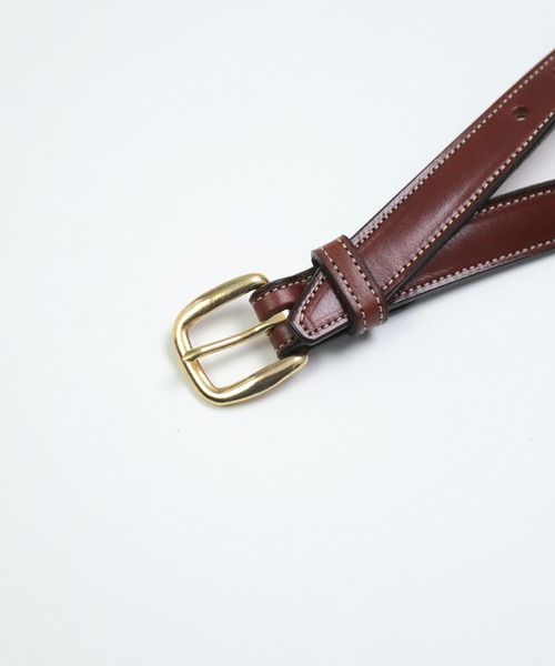 TORY LEATHER] 3/4 BRIDLE LEATHER RAISECD BELT | Domingo