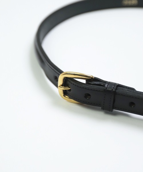 TORY LEATHER] 3/4 BRIDLE LEATHER RAISECD BELT | Domingo