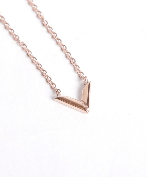 ANCHOR(アンカー)の「V スモール ネックレス(ネックレス・メンズ・ゴールド/ピンクゴールド/シルバー・FREE)」の1枚目の写真