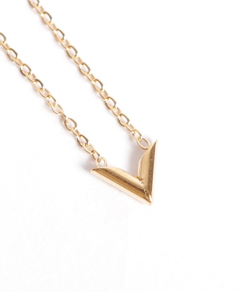 ANCHOR(アンカー)の「V スモール ネックレス(ネックレス・メンズ・ゴールド/ピンクゴールド/シルバー・FREE)」の3枚目の写真