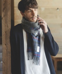 matti totti（マッティトッティ）の「【matti totti】カシミヤ100% マフラー 大判 メンズ チェック 無地 リバーシブル 柄 カシミヤマフラー カシミアマフラー（マフラー）」